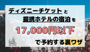 ディズニー 争奪戦に参加せずに ディズニーチケット を入手する裏ワザ